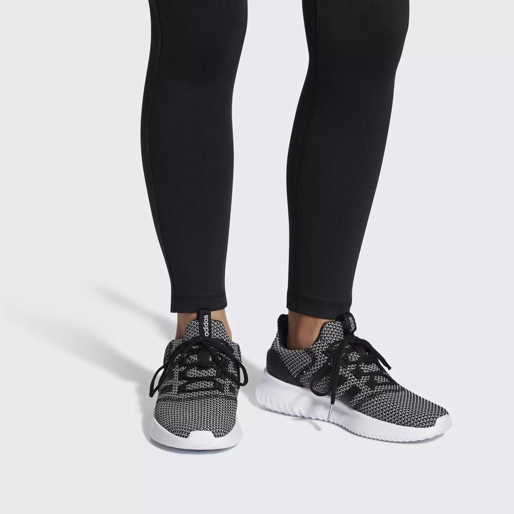 Adidas Cloudfoam Ultimate Tenis Negros Para Mujer (MX-60509)